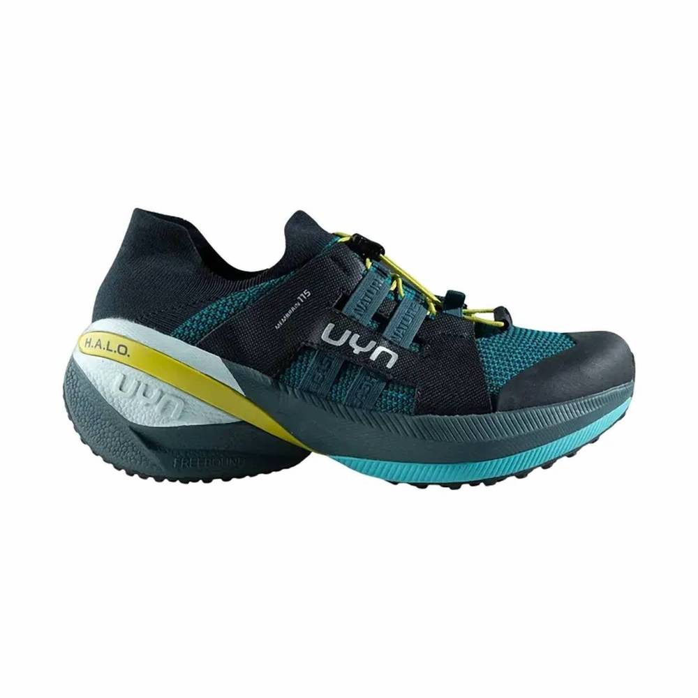 NEW UYN men's 6sense shoe in anthracite/deep lake